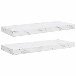 polka-scienna-2-pcs-bialy-marmur-60-x-235-x-4-cm