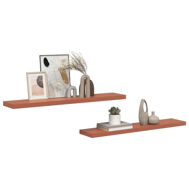 polka-scienna-2-pcs-czerwony-120-x-235-x-4-cm-stan-nowy