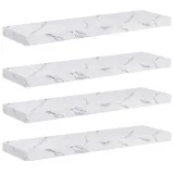 polka-scienna-4-pcs-bialy-marmur-80-x-235-x-4-cm