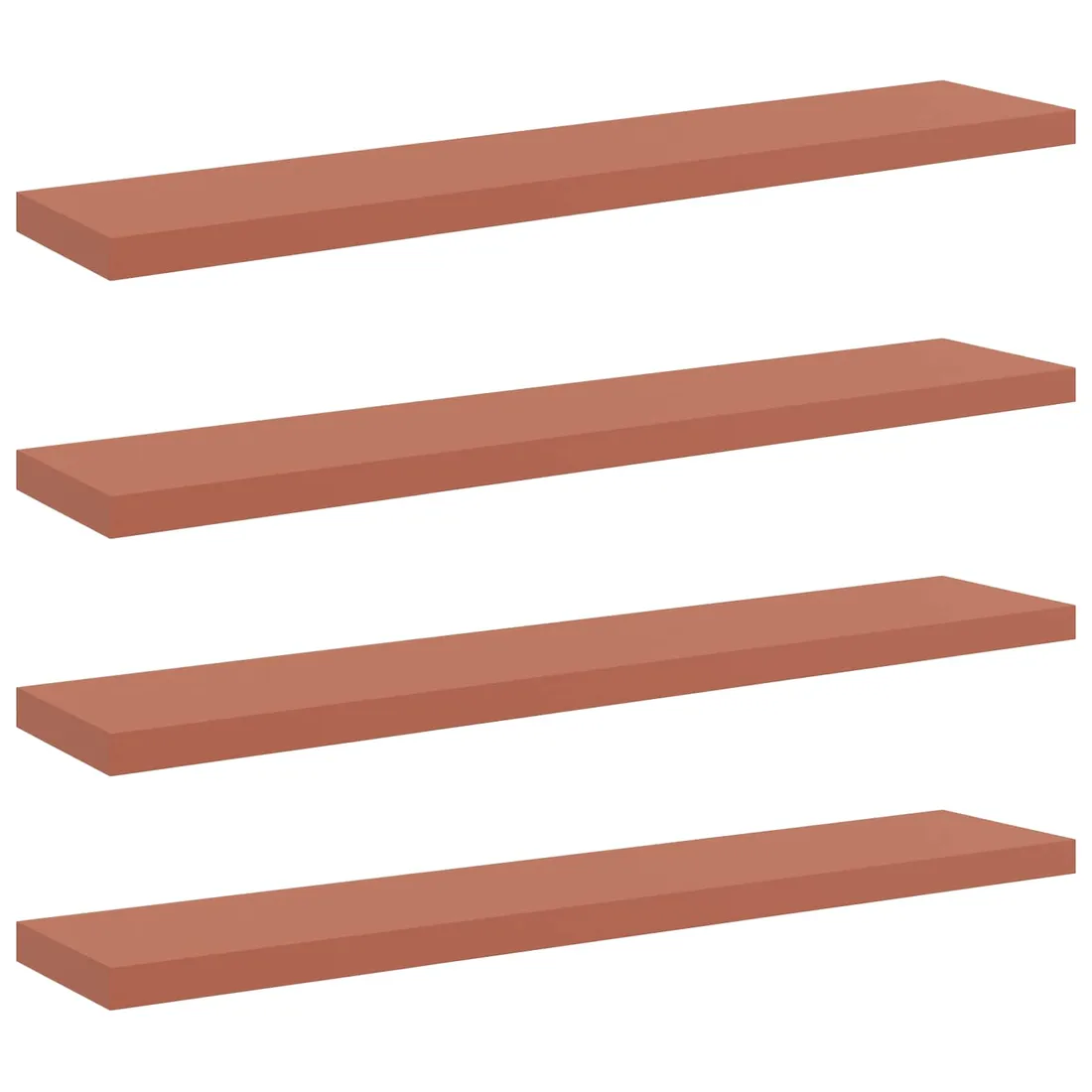 polka-scienna-4-pcs-czerwony-120-x-235-x-4-cm