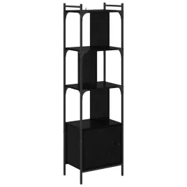 polka-na-ksiazki-czarny-dab-445-x-30-x-1545-cm