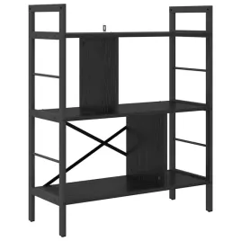 polka-na-ksiazki-czarny-dab-75-x-30-x-91-cm