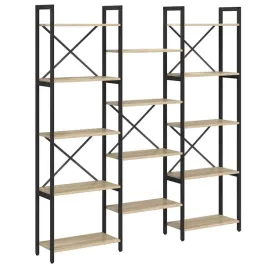 polka-na-ksiazki-dab-sonoma-156-x-25-x-167-cm