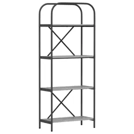 polka-na-ksiazki-szary-sonoma-60-x-30-x-146-cm