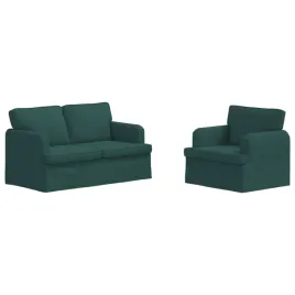 sofa-120cm-2-pcs-ciemna-zielen-metal