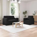 sofa-120cm-2-pcs-czarny-metal-stan-nowy