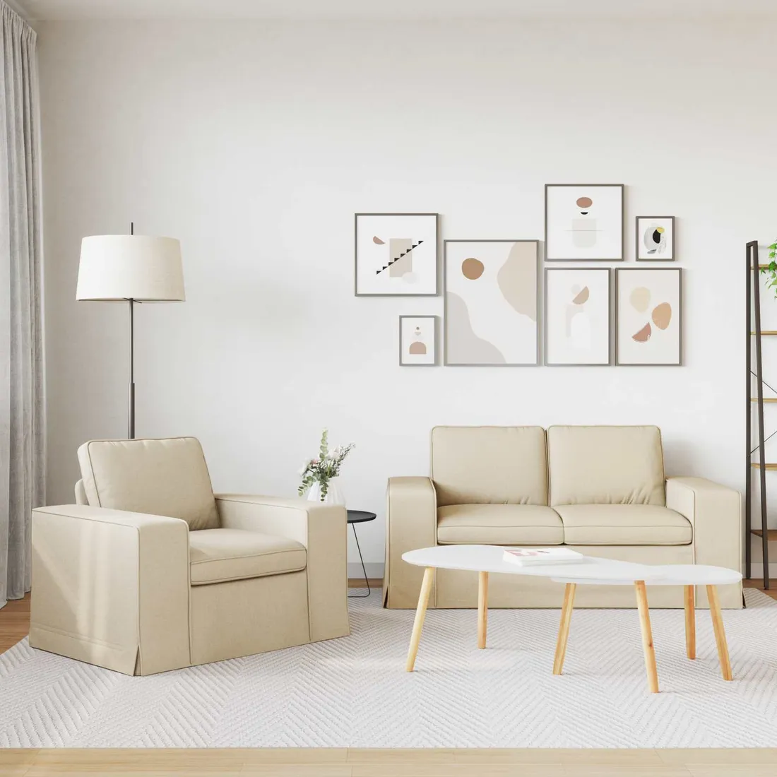 sofa-120cm-2-pcs-kremowy-metal-stan-nowy