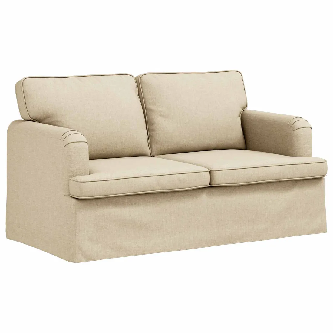 sofa-120cm-2-pcs-kremowy-metal-stan-nowy