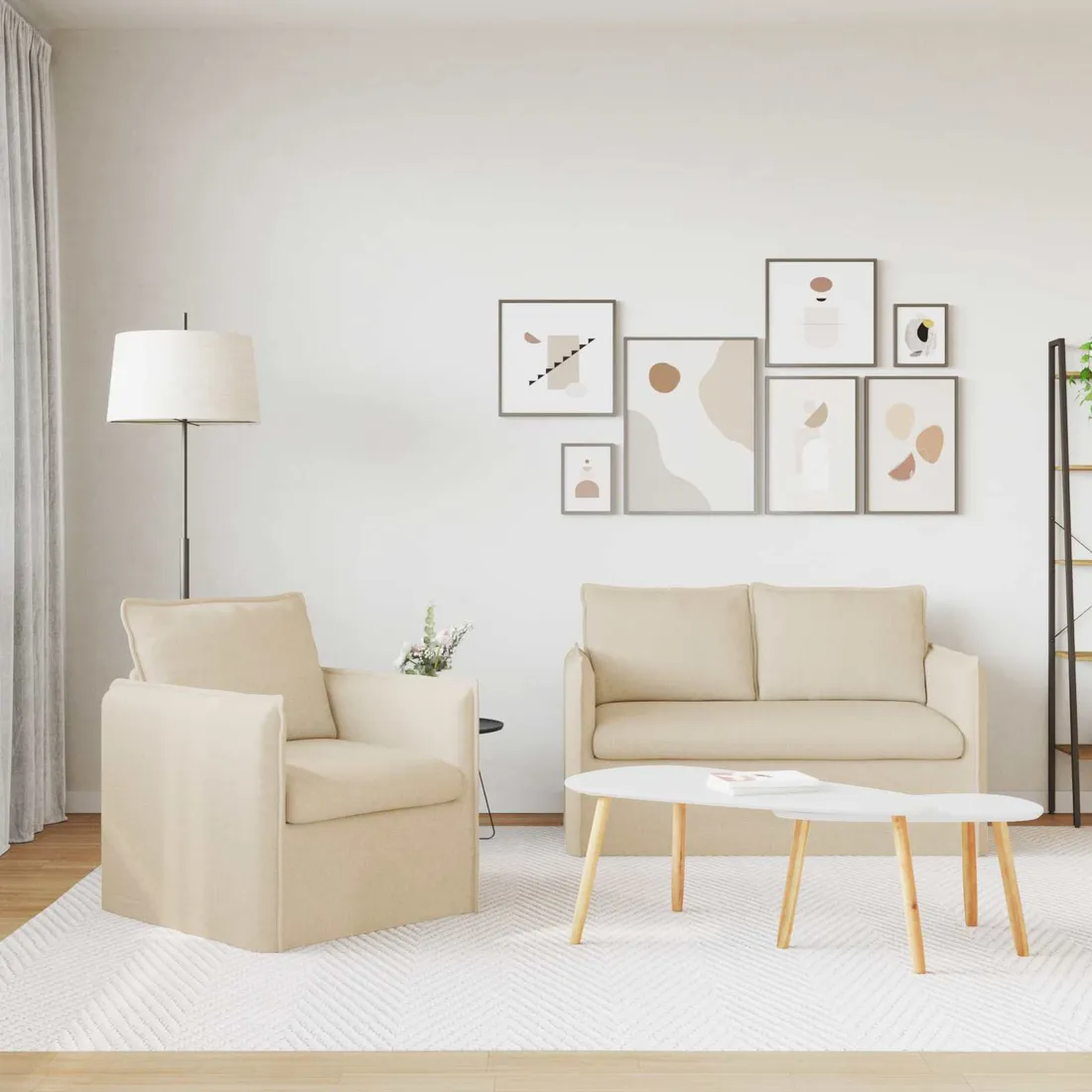 sofa-120cm-2-pcs-kremowy-metal-stan-nowy