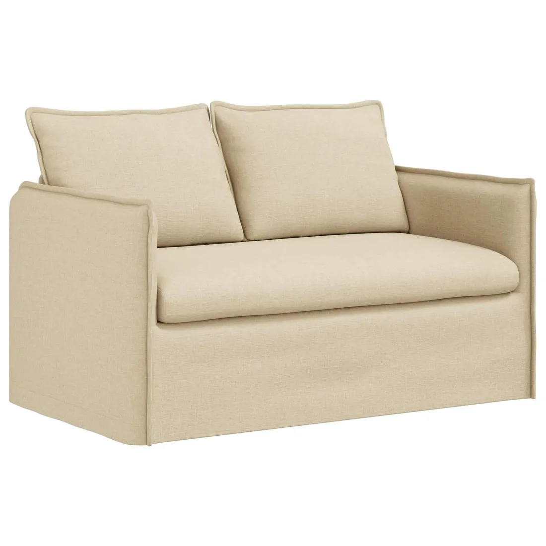 sofa-120cm-2-pcs-kremowy-metal-stan-nowy