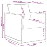 sofa-120cm-2-pcs-niebieski-metal-marka-vidaxl-stan-nowy