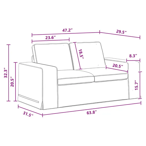 sofa-120cm-ciemnoszary-metal-marka-vidaxl-kod-producenta-42024384