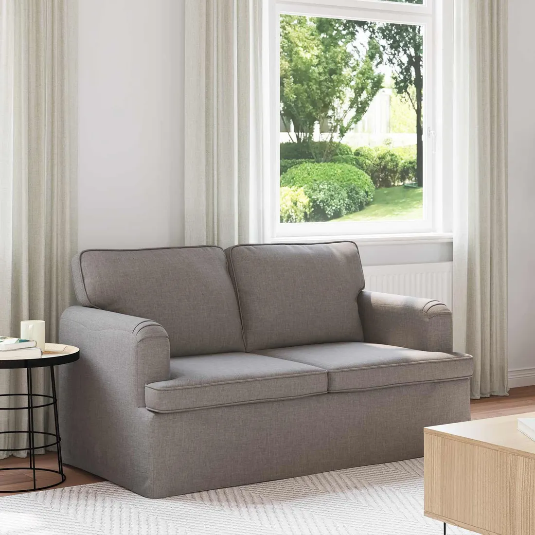sofa-120cm-ciemnoszary-metal