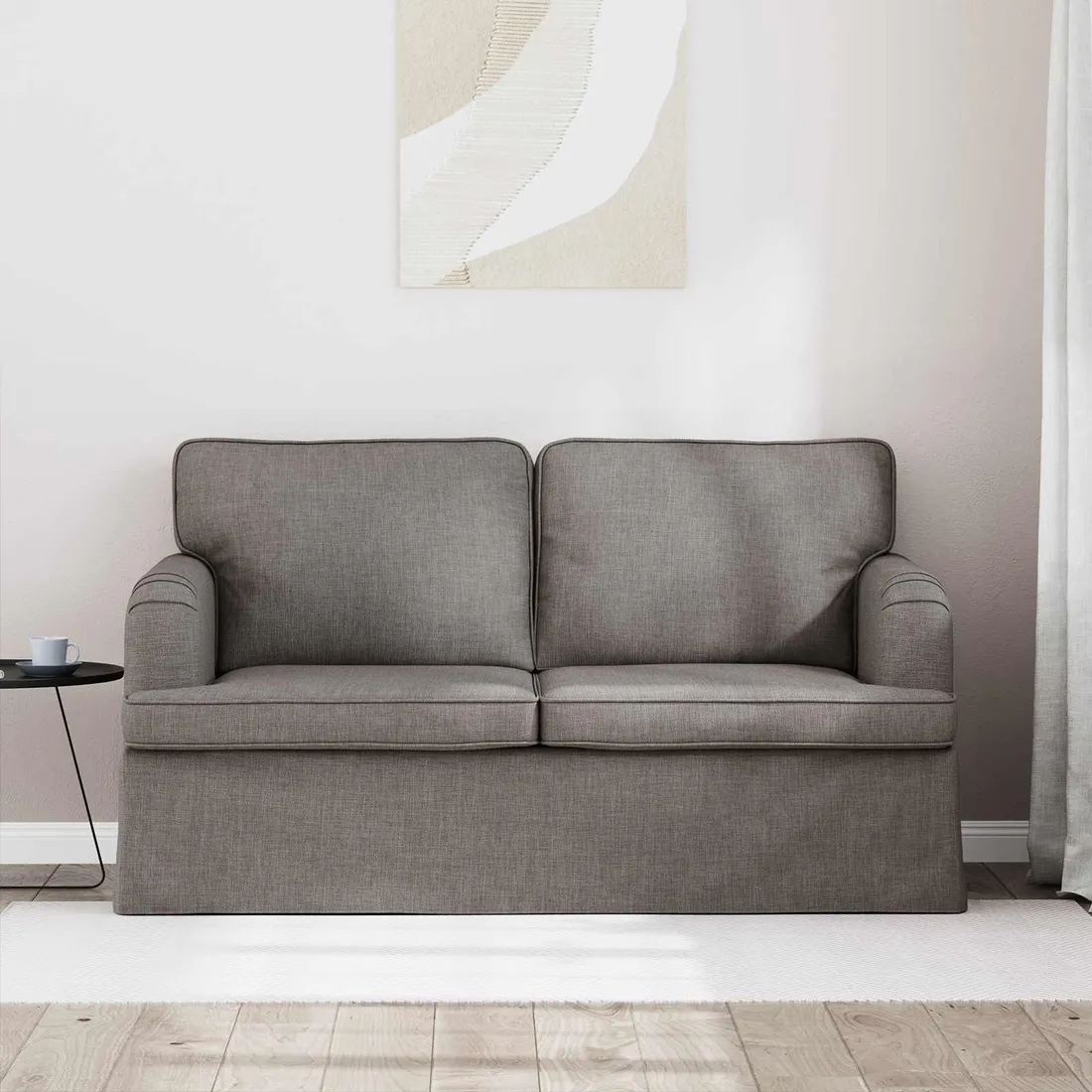 sofa-120cm-ciemnoszary-metal-stan-nowy