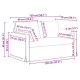 sofa-120cm-czarny-metal-marka-vidaxl-stan-nowy