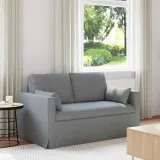 sofa-120cm-jasnoszary-metal-stan-nowy