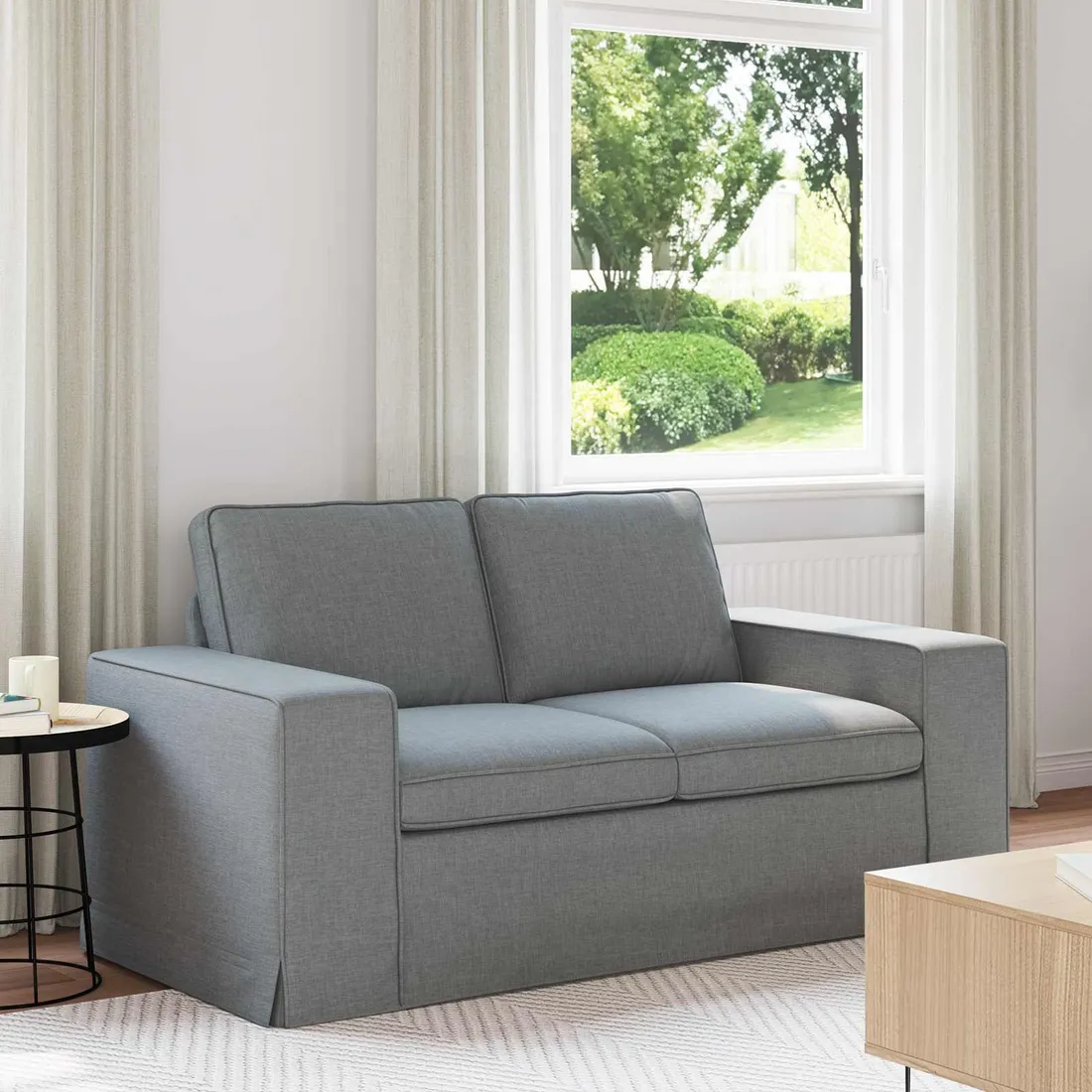 sofa-120cm-jasnoszary-metal