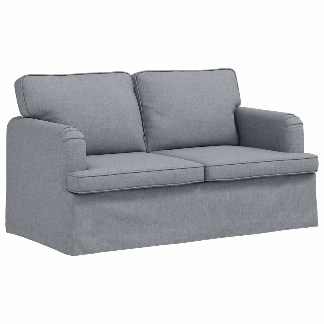 sofa-120cm-jasnoszary-metal-stan-nowy