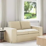 sofa-120cm-kremowy-metal-stan-nowy