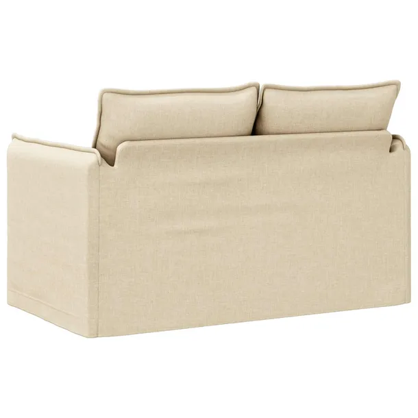 sofa-120cm-kremowy-metal-stan-nowy-marka-vidaxl