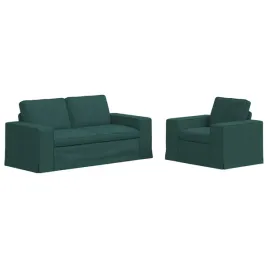 sofa-140cm-2-pcs-ciemna-zielen-metal