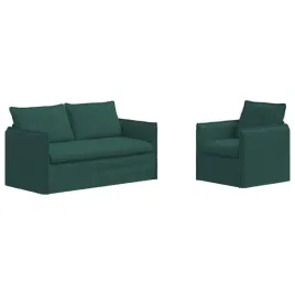 sofa-140cm-2-pcs-ciemna-zielen-metal
