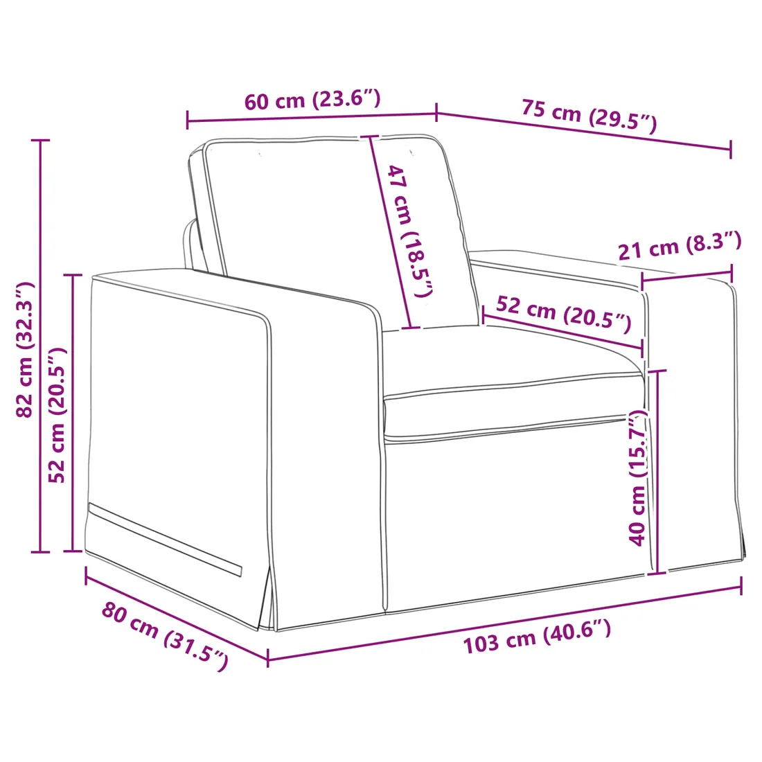 sofa-140cm-2-pcs-czarny-metal-stan-nowy