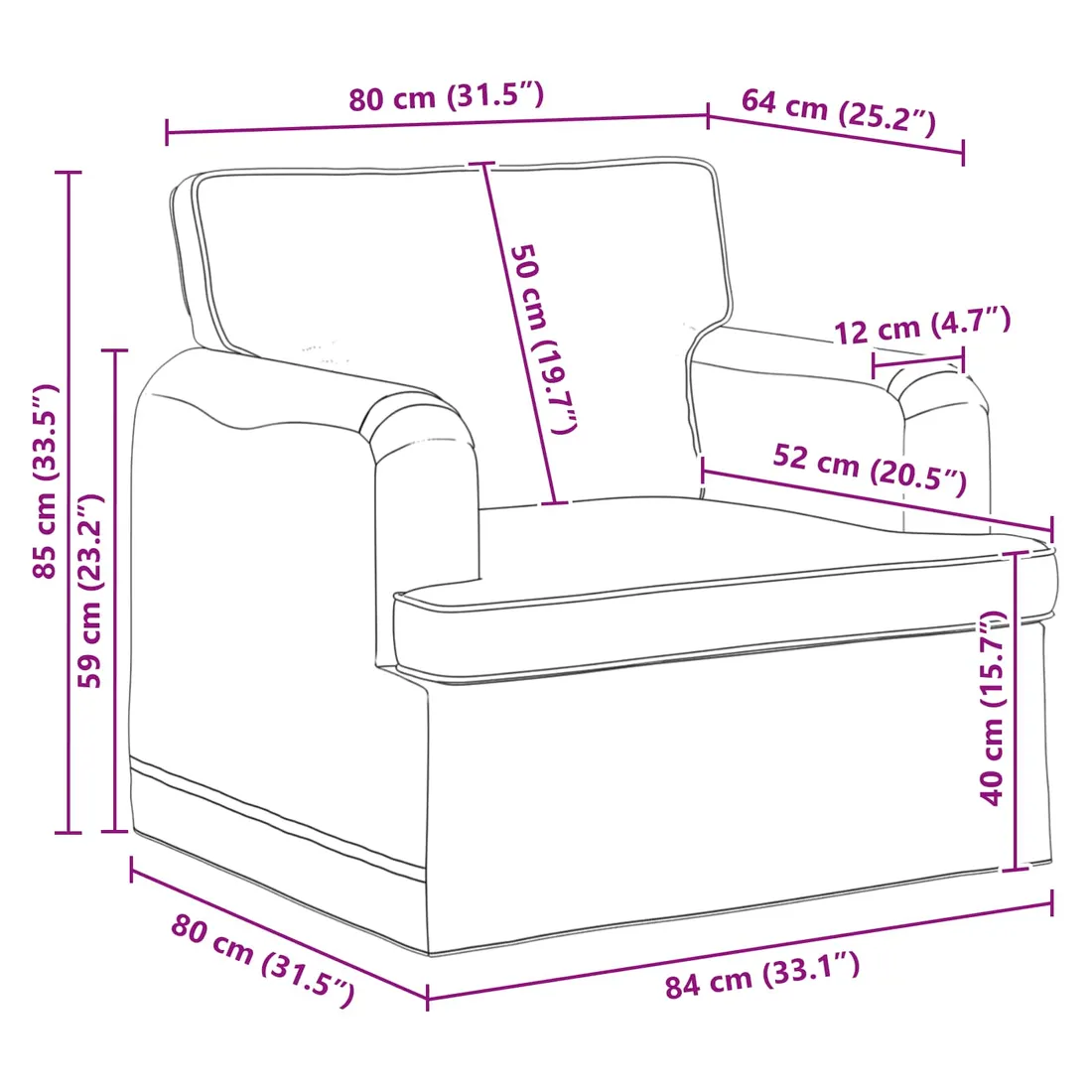 sofa-140cm-2-pcs-czarny-metal-stan-nowy