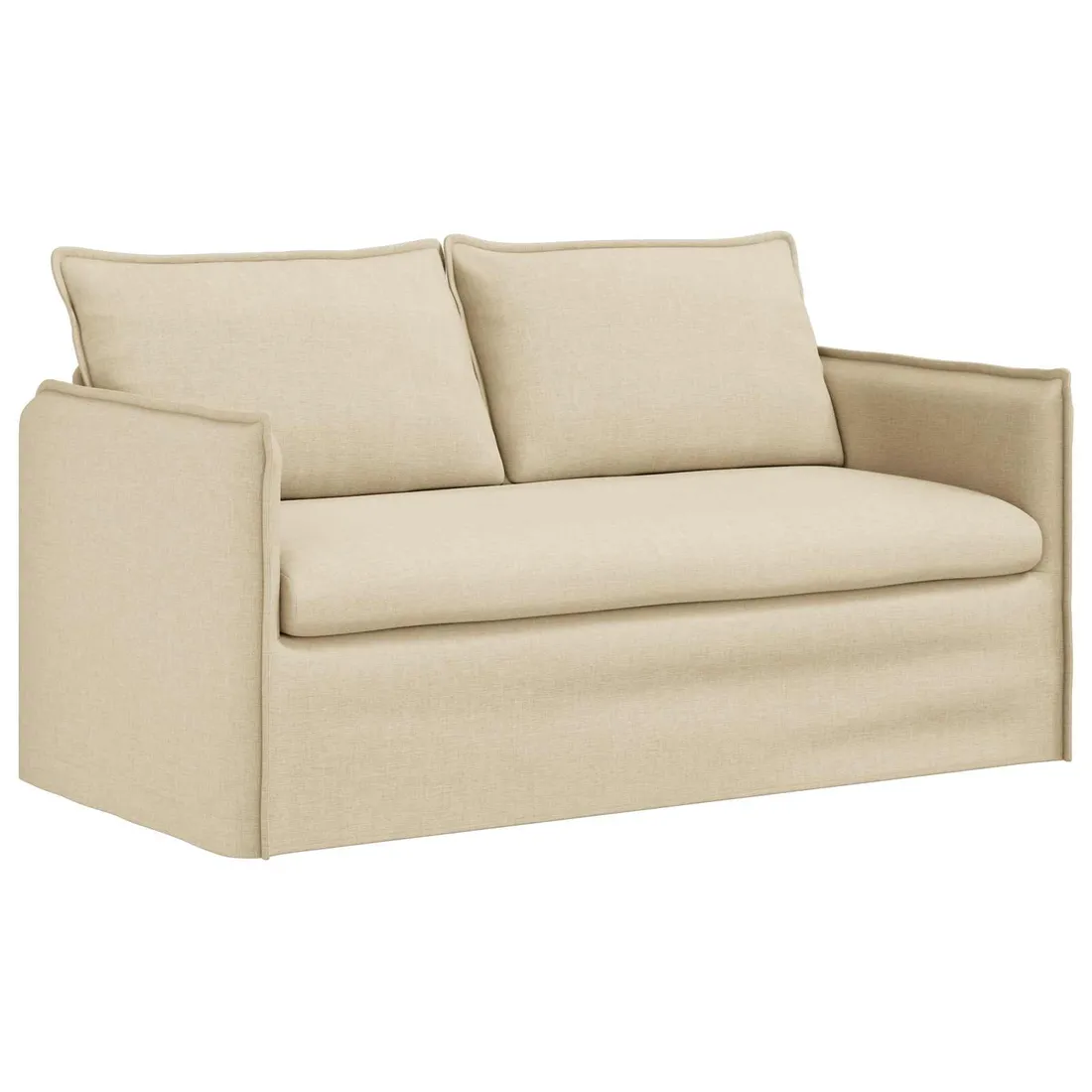 sofa-140cm-2-pcs-kremowy-metal-stan-nowy