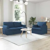 sofa-140cm-2-pcs-niebieski-metal-stan-nowy