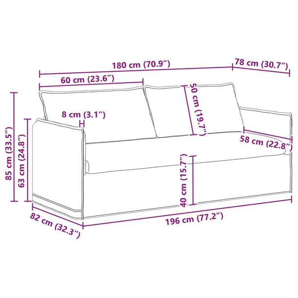 sofa-180cm-2-pcs-czarny-metal-stan-nowy-marka-vidaxl
