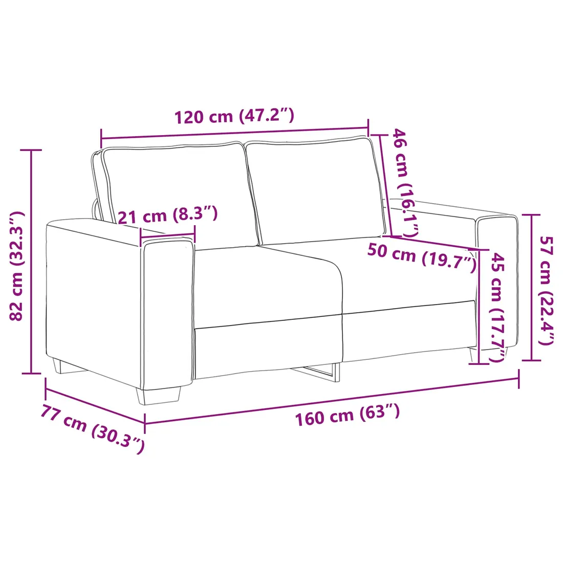 sofa-2-pcs-bezowy-tkanina-lniana