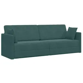 sofa-podlogowa-z-funkcja-spania-ciemna-zielen-213-x-70-x-77-cm