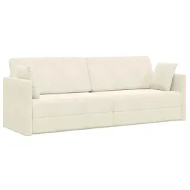 sofa-podlogowa-z-funkcja-spania-kremowy-213-x-70-x-77-cm