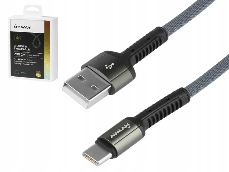 kabel-myway-usb-usb-typ-c-2-m-szary-kolor-szary
