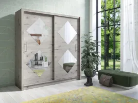 szafa-przesuwna-205-cm-2d-dab-wellington-z-lustrem-garderoba-do-sypialni-bo