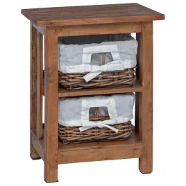 stolik-boczny-brazowy-lite-drewno-mahoniowe