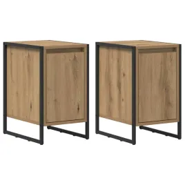 stolik-nocny-2-pcs-dab-rzemieslniczy-395-x-30-x-50-cm