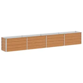 podniesiona-rabata-ogrodowa-jasny-braz-320-x-40-x-45-cm