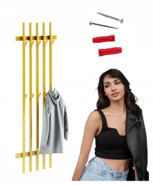 nowoczesny-wieszak-metalowy-na-ubrania-przedpokoju-scienny-zloty-metalik