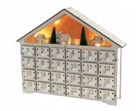 drewniany-kalendarz-adwentowy-bialy-domek-diy-led-prezent