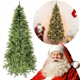 sztuczna-choinka-zielona-220-cm-full-pe-01-100percent-jasnozielona-silikonowa
