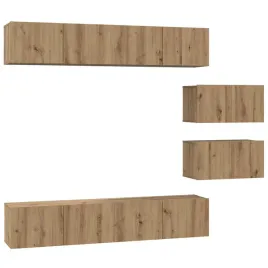 zestaw-szafek-rtv-montowane-na-scianie-6-pcs-dab-rzemieslniczy