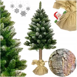 choinka-sztuczna-na-pienku-pniu-osniezona-gesta-sosna-diamentowa-180cm-juta