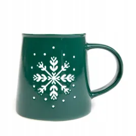 kubek-trinkie-trapezowy-ze-sniezynka-zielony-045-l-homla