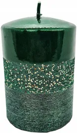 swieca-ozdobna-queen-zielona-artman-10-cm-swieczka