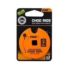 fox-edges-ready-chod-rig-hook-6-25lb-trans-khaki-rigidity-przypony-do-choda