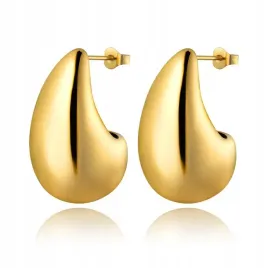 kolczyki-zlote-stal-stalowe-lezki-krople-kropla-kropelki-eleganckie-sztyfty