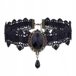 mega-choker-czarny-cyrkonia-koronka-material