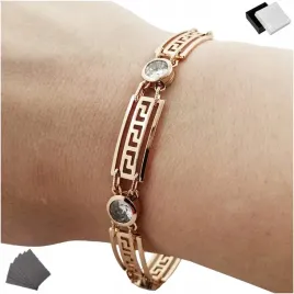 zlota-bransoletka-damska-ze-stali-chirurgicznej-z-cyrkoniami-grecka-gratisy